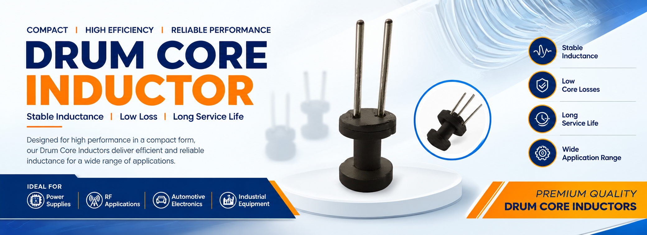 Drum Coil Inductor